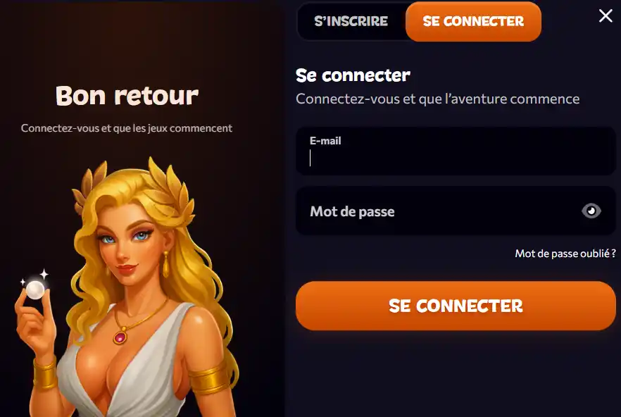 Aphrodite Casino login